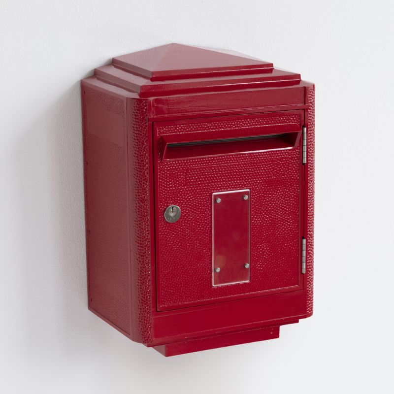 Briefkasten La Boîte Jaune Grand Modèle 1950 Rot - 2