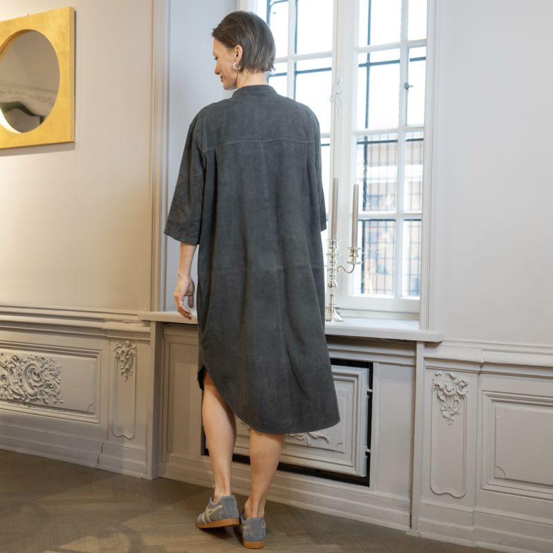 Depeche Wildlederkleid Steel Gr. 38 - 2