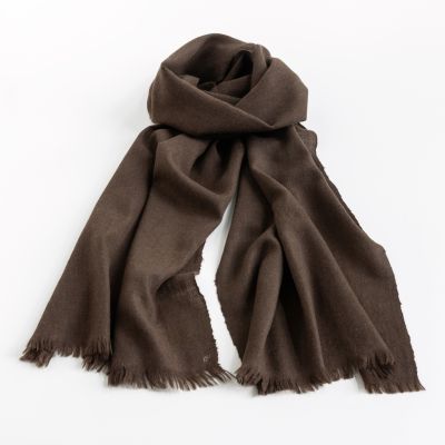Kashmir Loom x Torquato Schal Dark Yak
