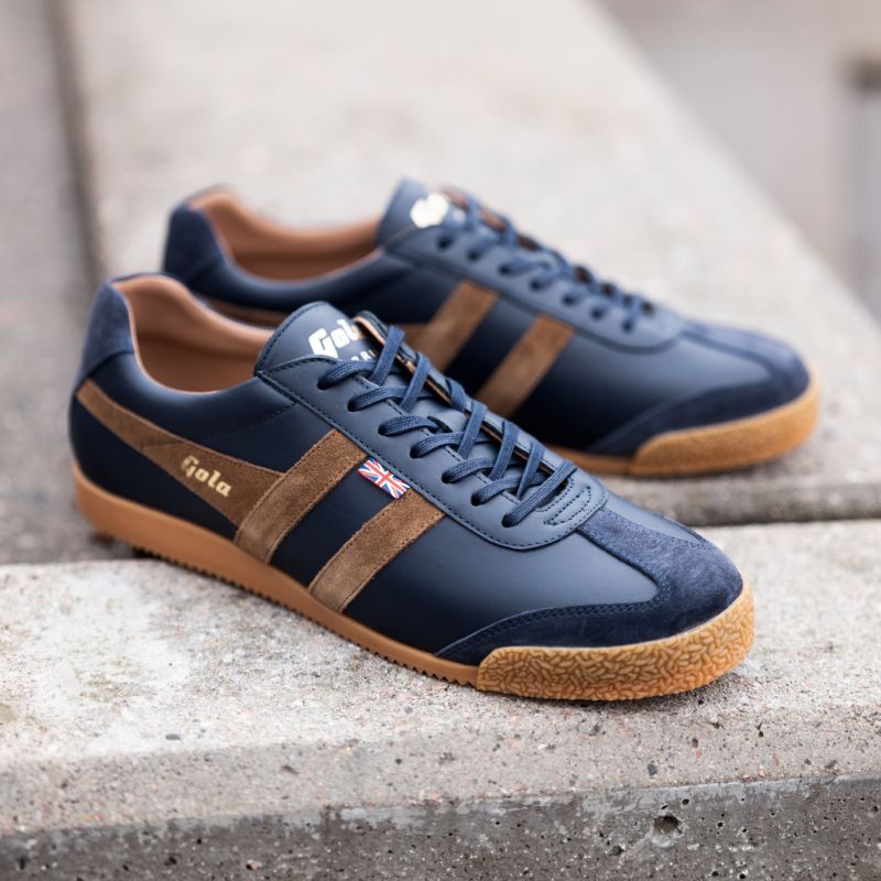 Gola Harrier Elite Herren Navy / Tabaco Gr. 42 - 2