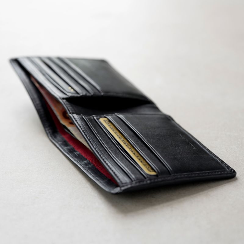 Balfour & Poole Portmonnaie mit Kartenfächern Schwarz