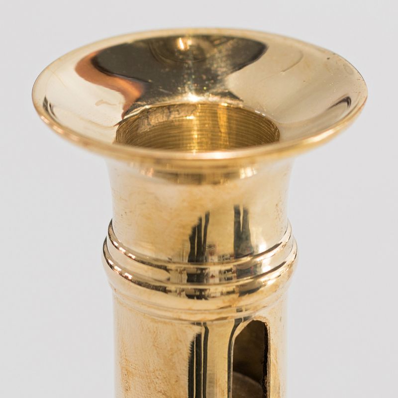 Schiebeleuchter 1830 aus Messing poliert - 4