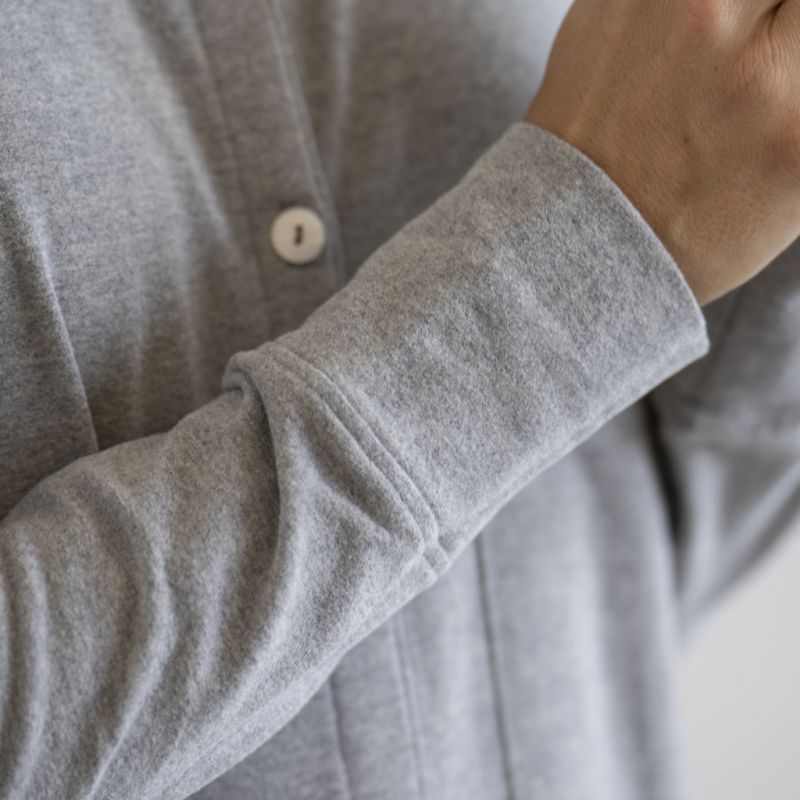 Sunday in Bed X Torquato Langjacke Clarice Grau M - 4