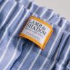 Lamb & Shadow Boxershorts Blau/Weiß gestreift M - 3