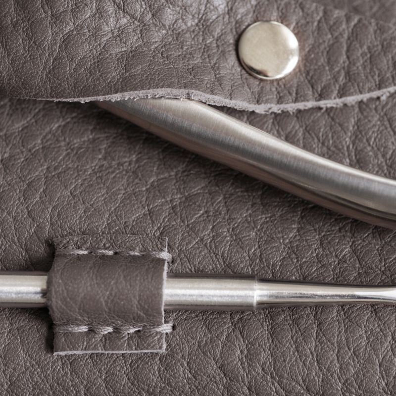 Hammann Maniküre-Etui Taupe groß - 4