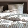 Bettbezug Liselund Blockstreifen Beige 135 x 200 cm - 2