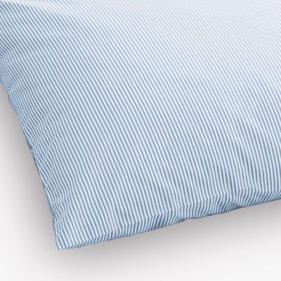Kissenbezug Liselund Streifen Hellblau 80 x 80 cm
