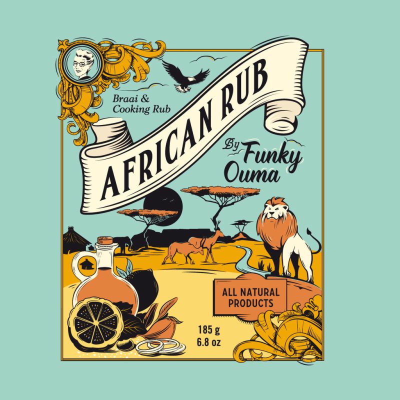 Gewürzmischung "Funky Ouma" African Rub - 2