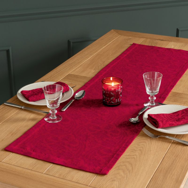 Donna di Coppe Tischläufer 40 x 140 cm Rosso - 2