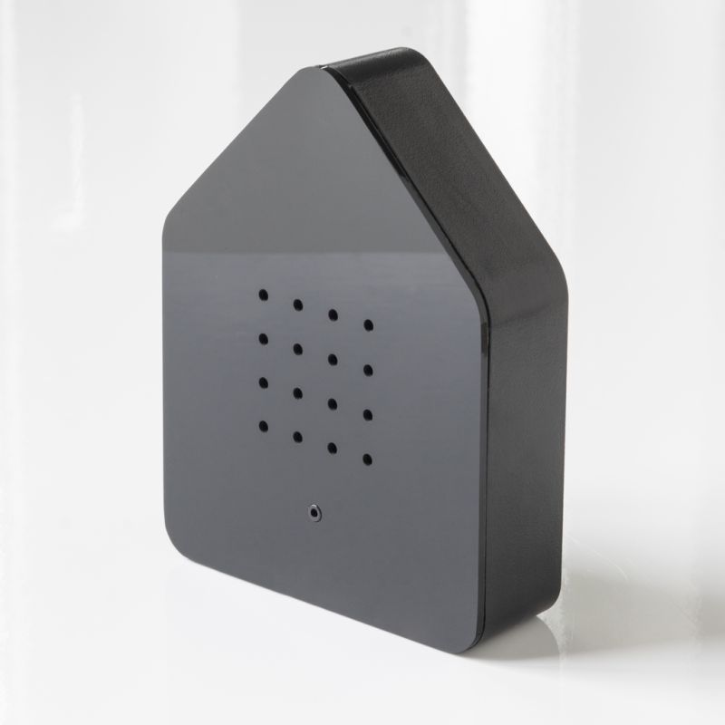 Zwitscherbox Plexi-Front Schwarz