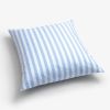 Kissenbezug Liselund Blockstreifen Hellblau 80 x 80 cm
