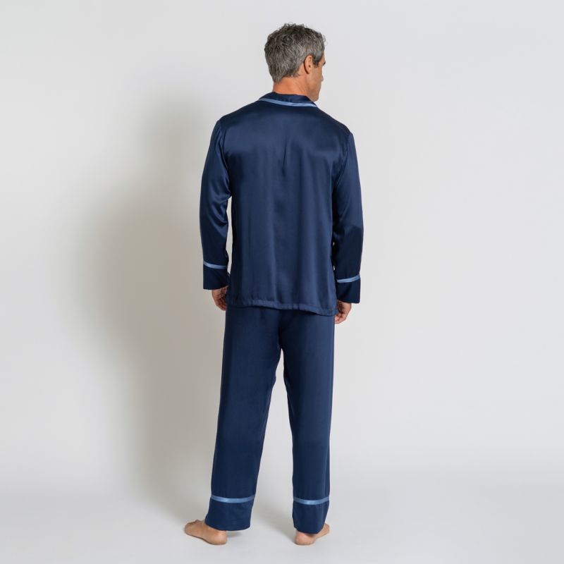 Hoomie Satinpyjama Ducale Herren - 3