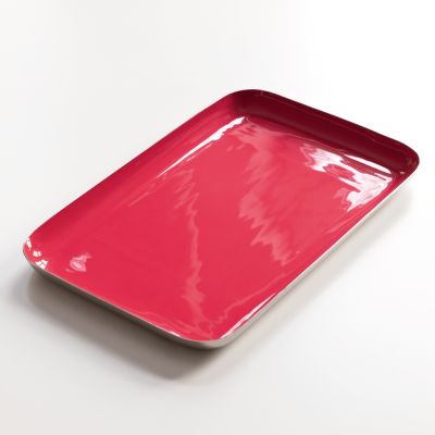 Wimborne Tray Ruby Red L