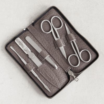 Hammann Maniküre-Etui Taupe klein - 2