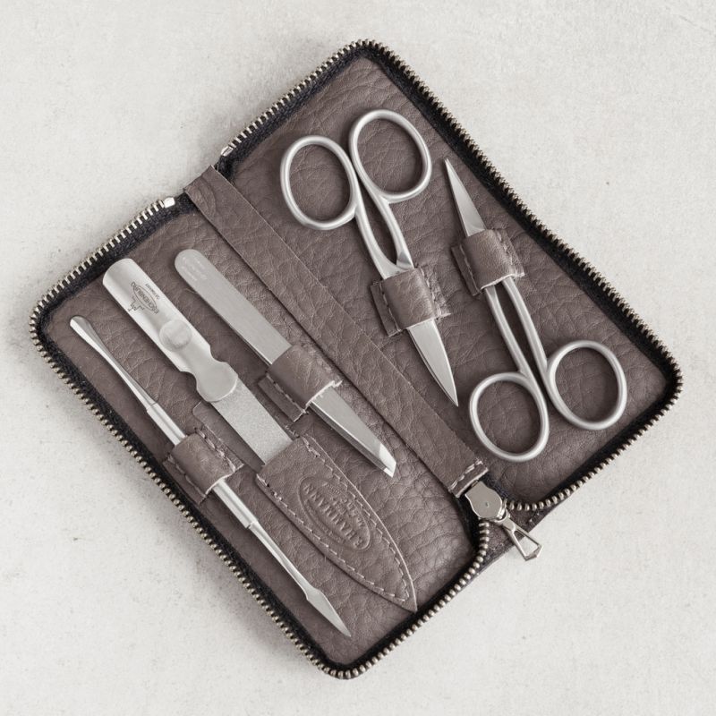 Hammann Maniküre-Etui Taupe klein - 2