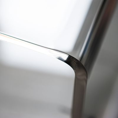 Acryl-Beistelltisch Klar 60 cm - 2