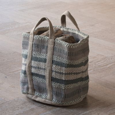 Kaminholz-Tragetasche Bourgogne