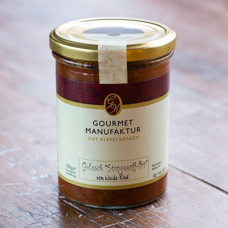 Gut Klepelshagen Bio Gulasch Stroganoff