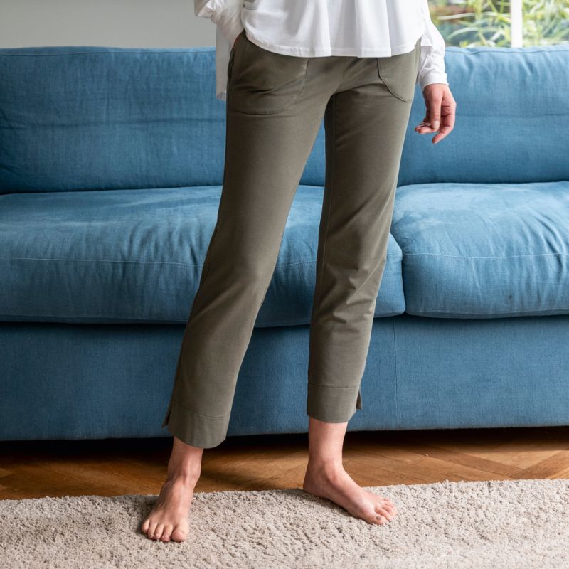 Sunday in Bed X Torquato Pyjamahose Pure Olive M - 5