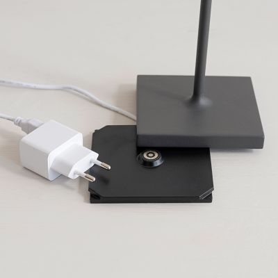 Tischleuchte Poldina Pro Dunkelgrau - 3