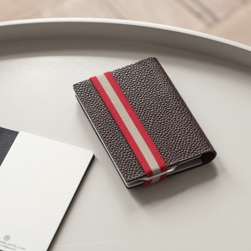 Q7 Wallet Classy Brown / Red