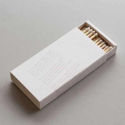 Lange Zündhölzer mit einem Gedicht von James Krüss