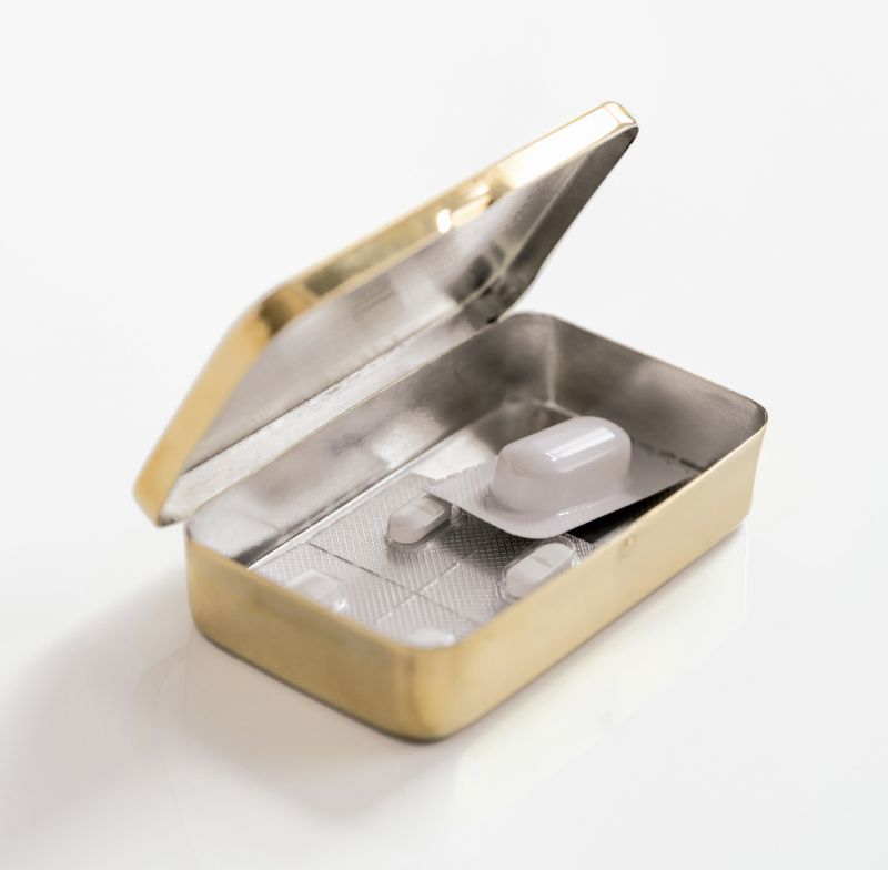 Pillendose Gibson klein - 2