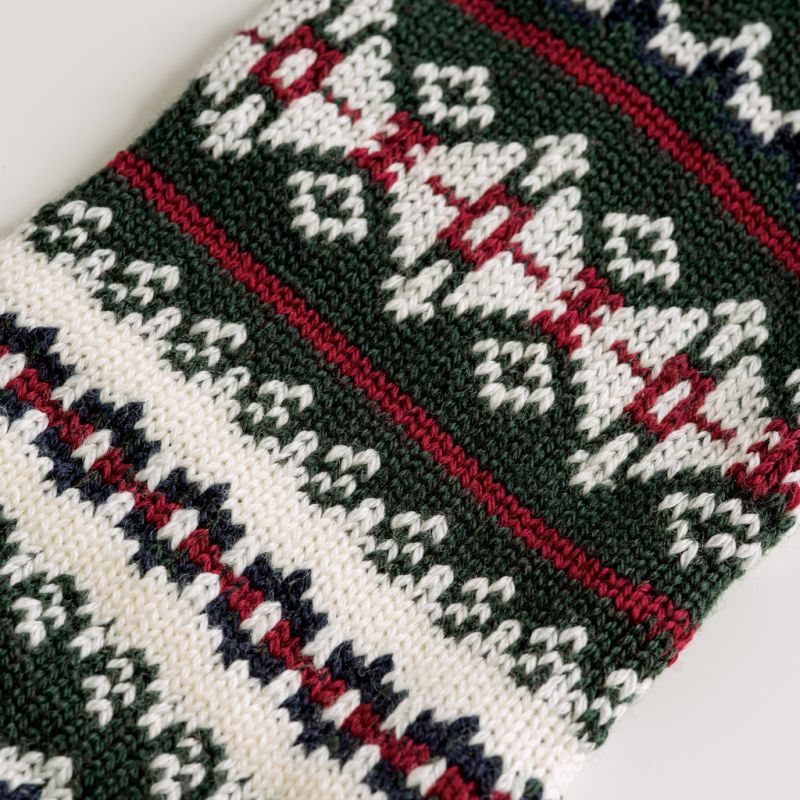 Corgi Socken Fair-Isle-Muster - 3