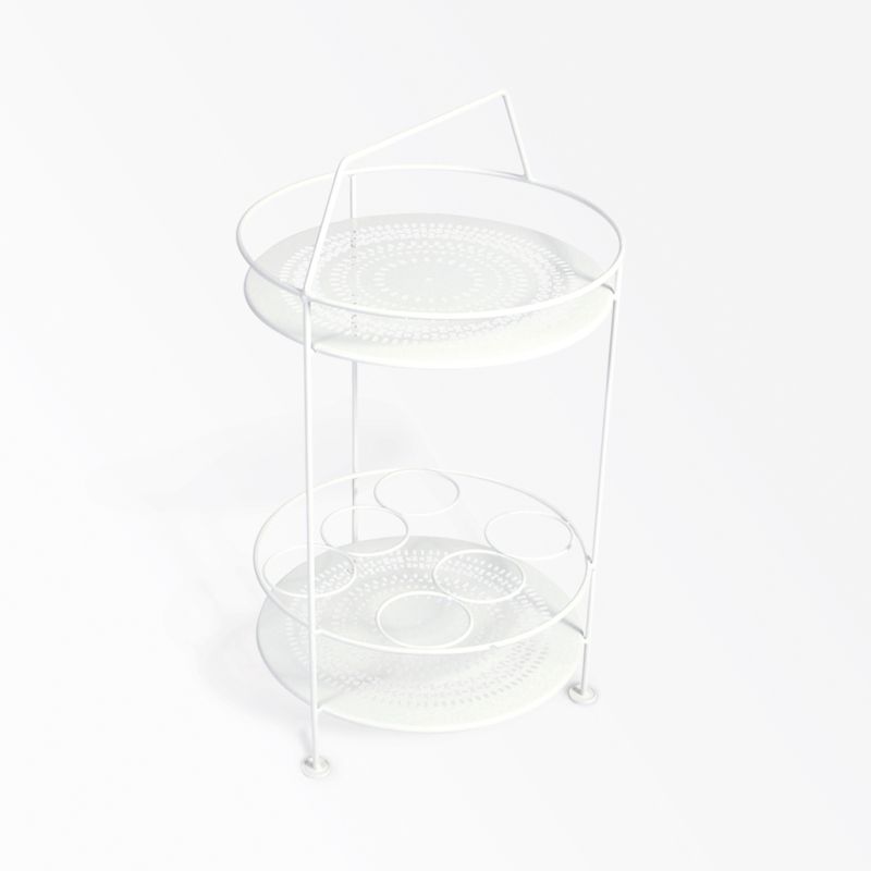 Fermob Tragbare Gartenbar Weiss