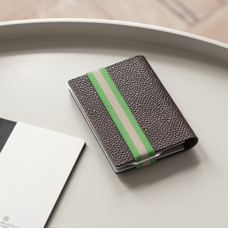 Q7 Wallet Classy Brown / Green