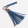 Tussor Schlüsselanhänger Tassel Meerblau