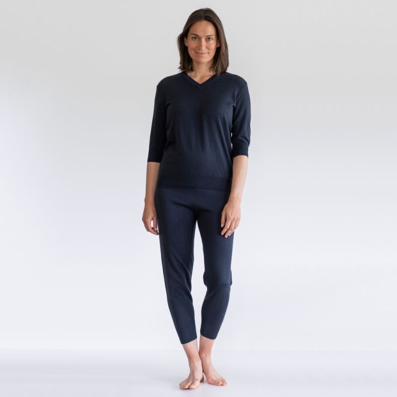 Sunday in Bed X Torquato Sommerstrick Hose Dolly Midnight L - 5