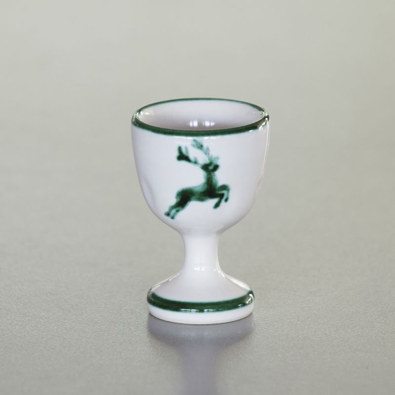 Grüner Hirsch Eierbecher