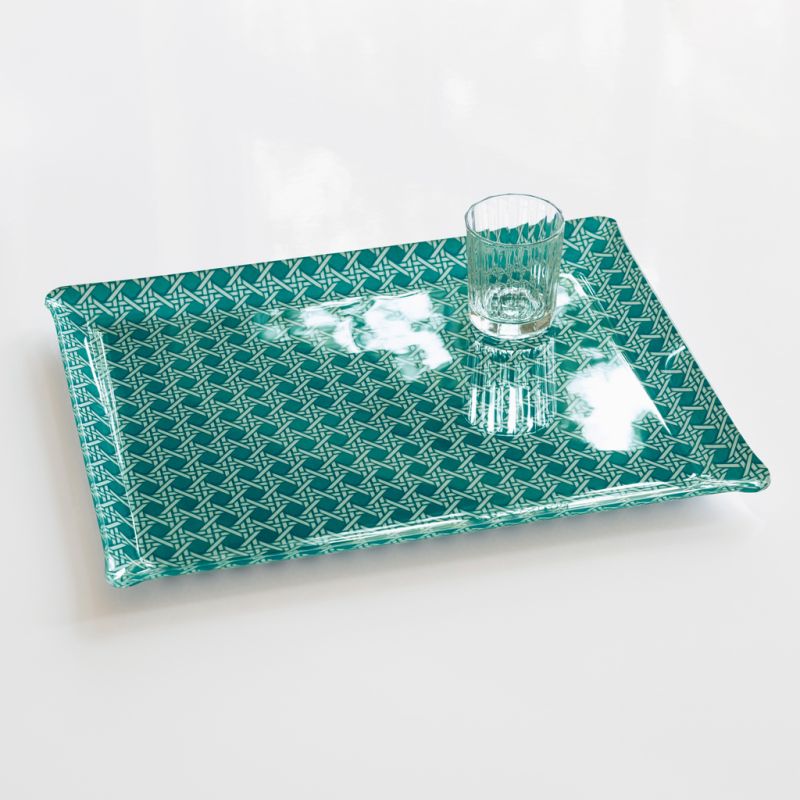 Acryltablett Cannage Türkis