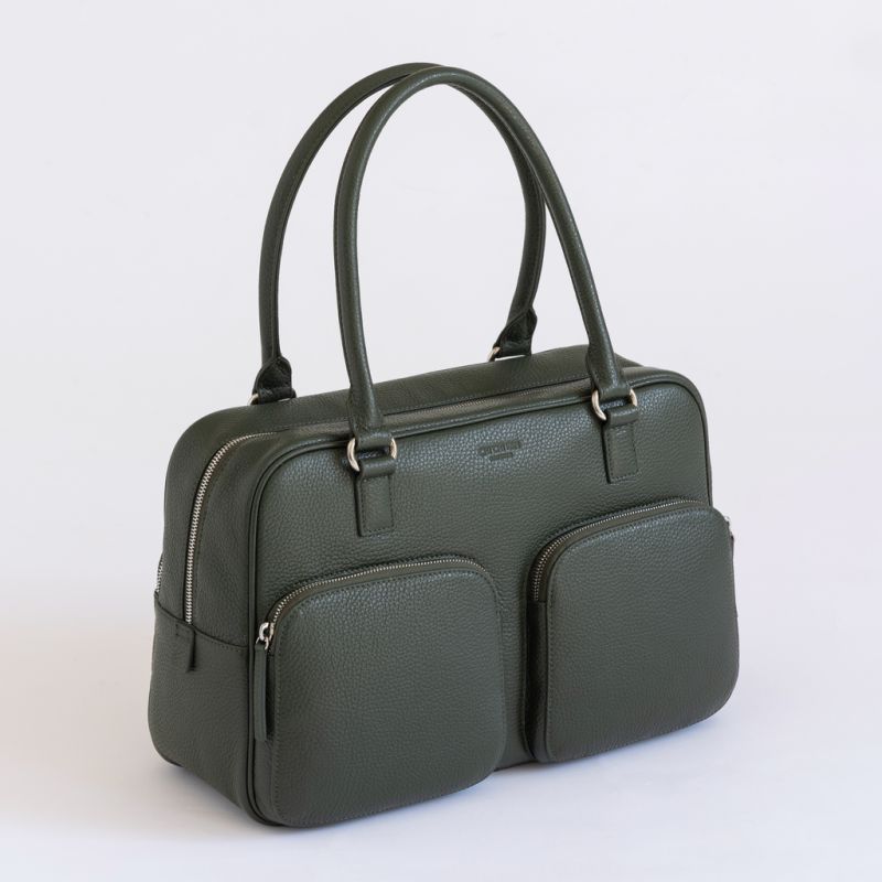 Chi Chi Fan x Torquato City Bag Loden