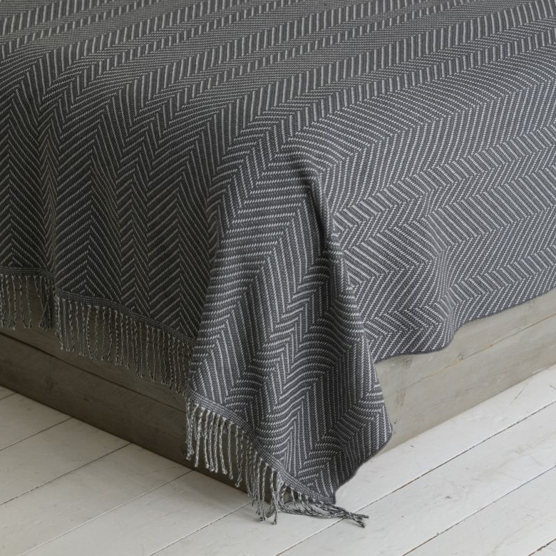 Catharina Mende Bettüberwurf Herringbone - 2