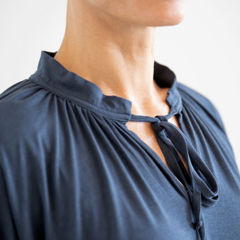 Sunday in Bed X Torquato Shirt Denise Midnight L - 2
