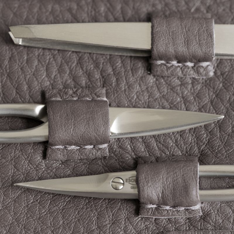 Hammann Maniküre-Etui Taupe groß - 3