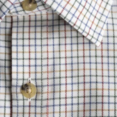 Viyella-Hemd Plum Kleines Karo 41 - 2