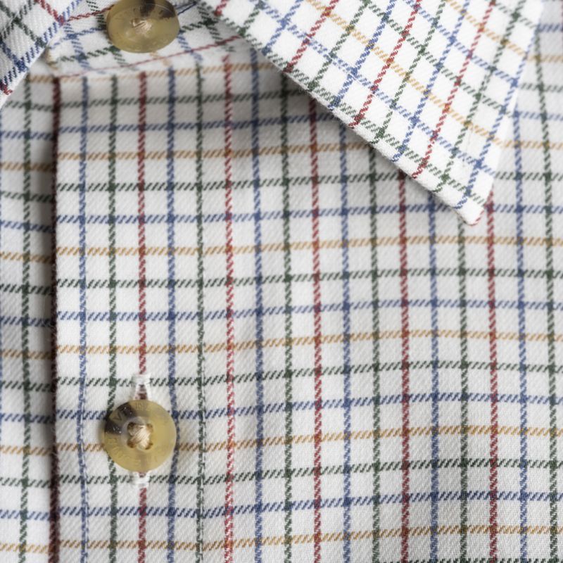 Viyella-Hemd Plum Kleines Karo 41 - 2