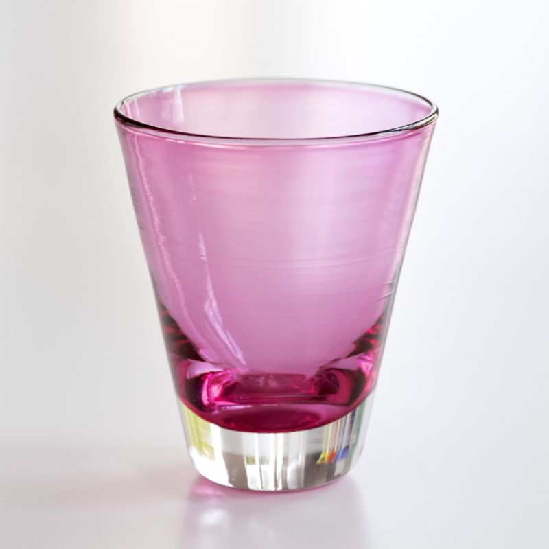 Eric Lindgren 1990 Les Coniques Trinkglas Rosa