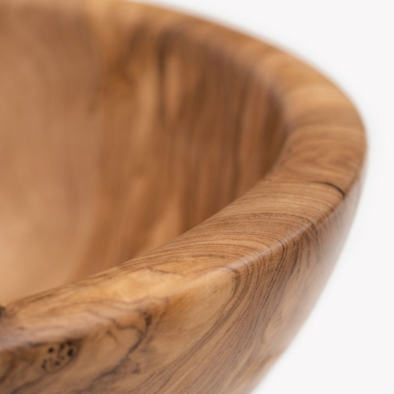 Salatschüssel Olivenholz 27 cm - 3