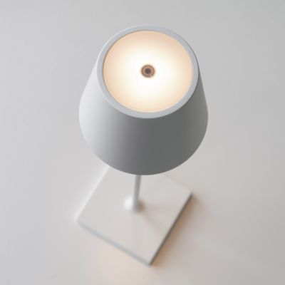 Tischleuchte Poldina Pro Weiß - 2