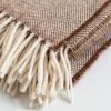 McNutt X Torquato Merino-Wolldecke Brown - 2