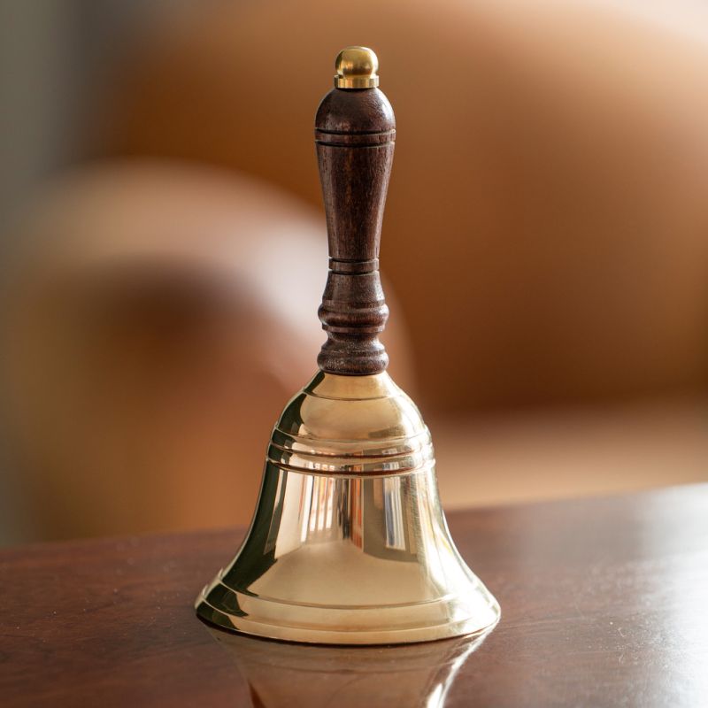 Messing Handglocke - 2