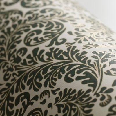 Florentiner Papier Akanthusranken grün gold 70 x 100 cm - 2