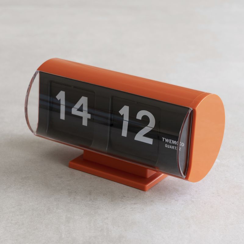 Twemco QT-30T  Tischuhr Orange