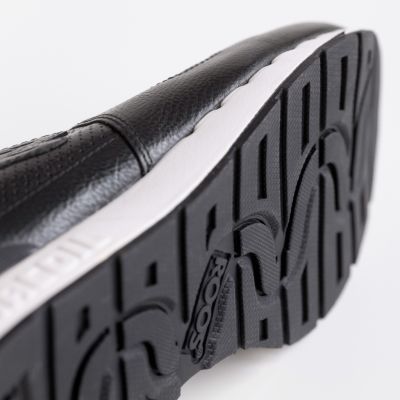 KangaROOS Leder-Sneaker Voltera Coil Black Gr. 45 - 5