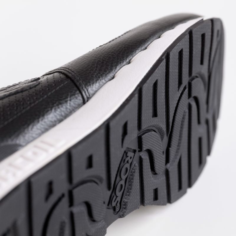 KangaROOS Leder-Sneaker Voltera Coil Black Gr. 45 - 5