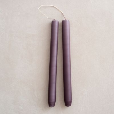 4 Ester & Erik zylindrische Kerzen Plum